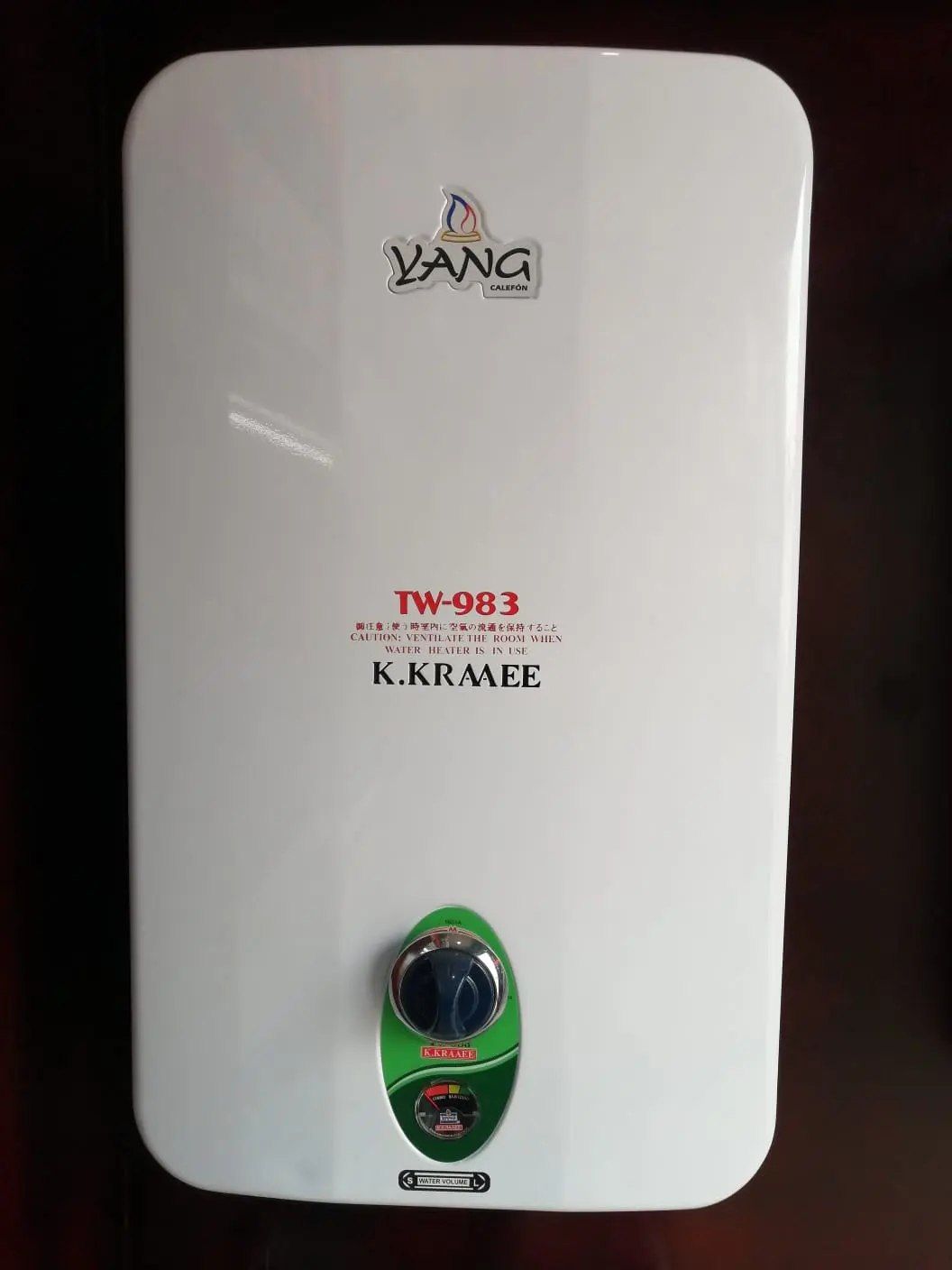 Venta de Calefón YANG 20 Lts en Loja - Calefón original con garantía